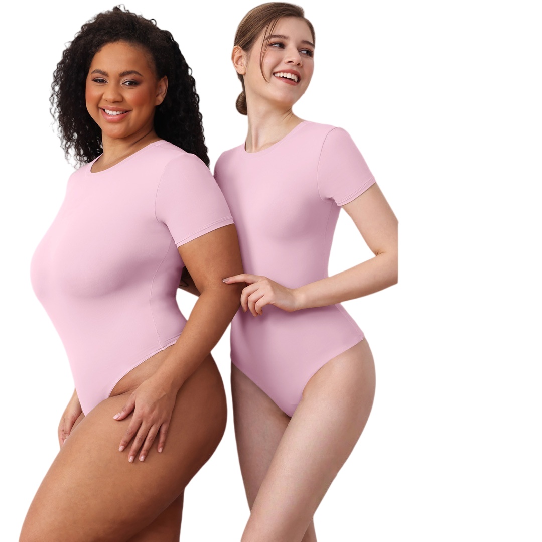Womens Bodycon Jumpsuit - Slimming Seamless Body Shaper Bodysuit